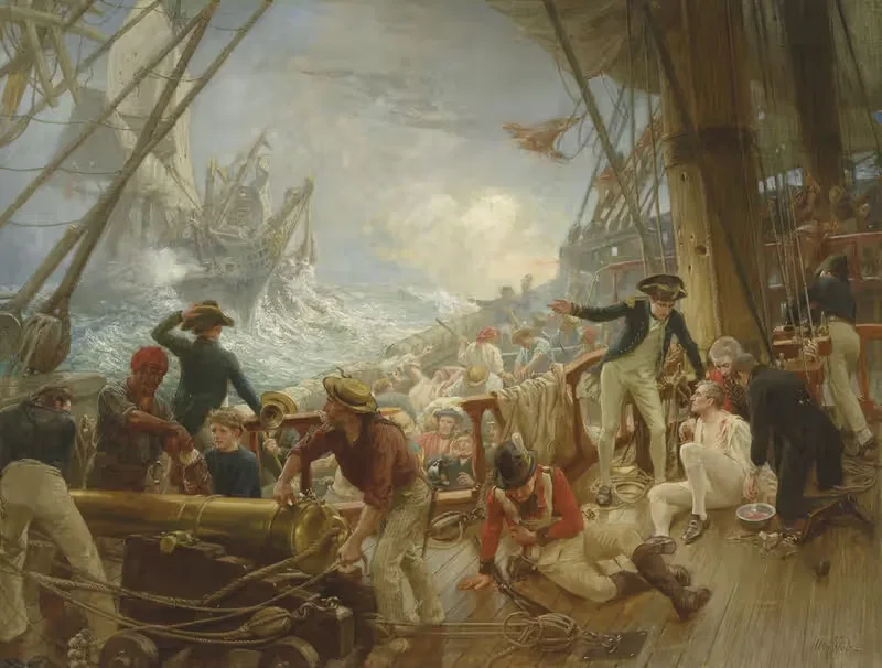 The Death of Nelson — William Brassey Hole