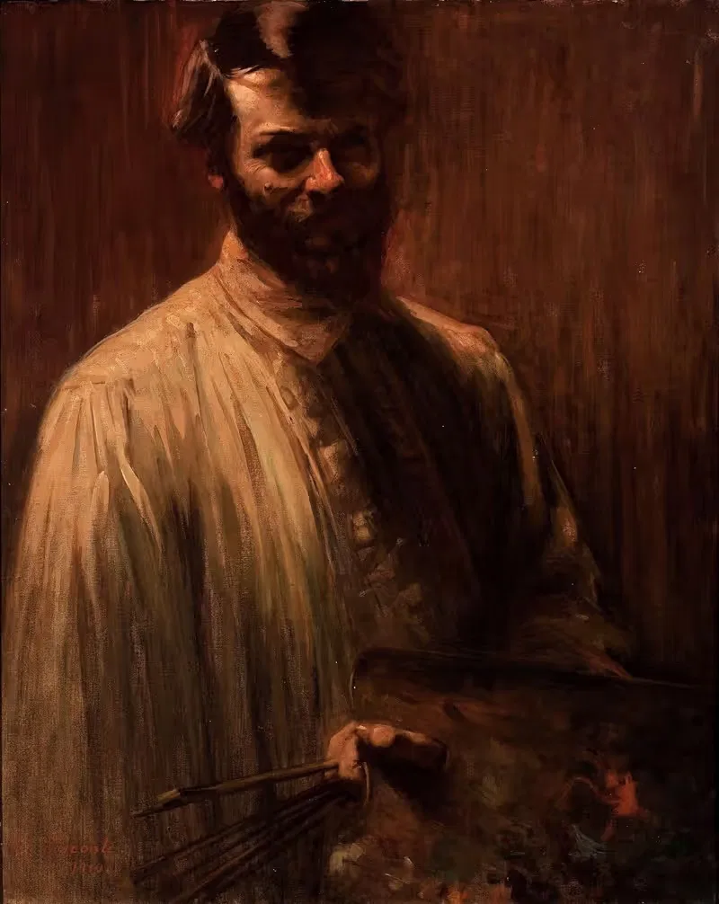 Автопортрет by Элизеу Висконти, 1910 — digital art print download