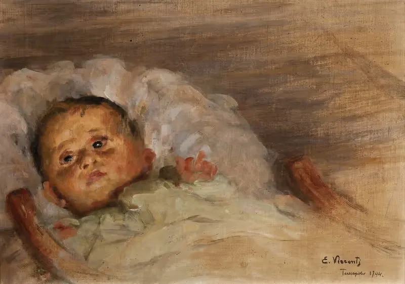 Мой внук by Элизеу Висконти, 1944 — digital art print download