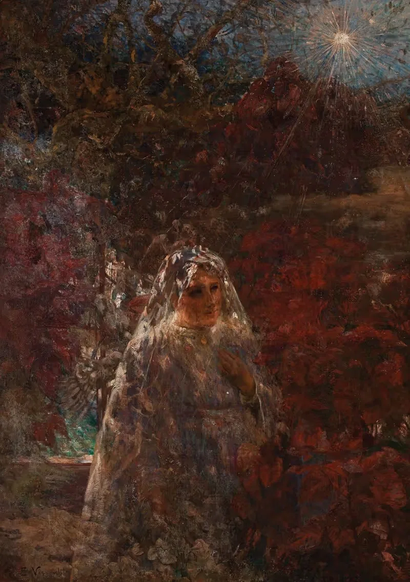 Первое причастие by Элизеу Висконти, 1911 — digital art print download