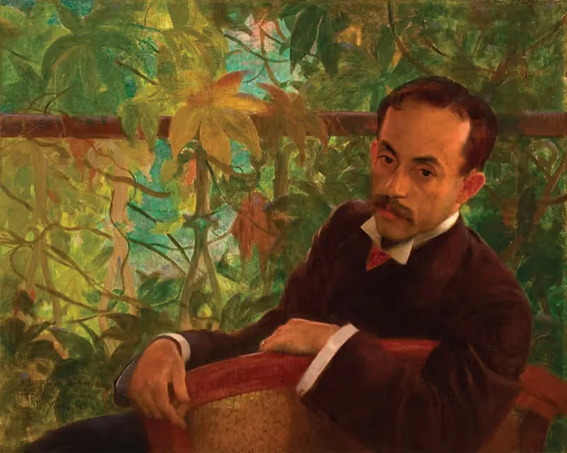 Портрет Овидио Ромейро by Элизеу Висконти, 1901 — digital art print download