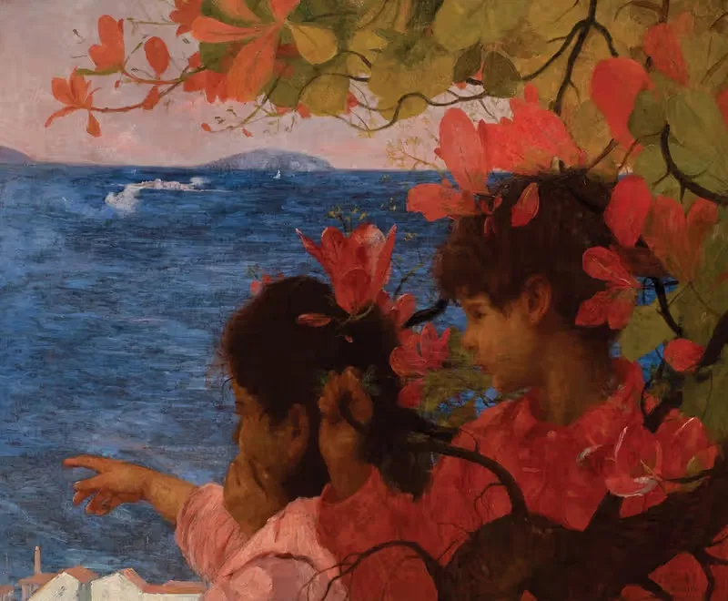Вид на море by Элизеу Висконти, 1902 — digital art print download