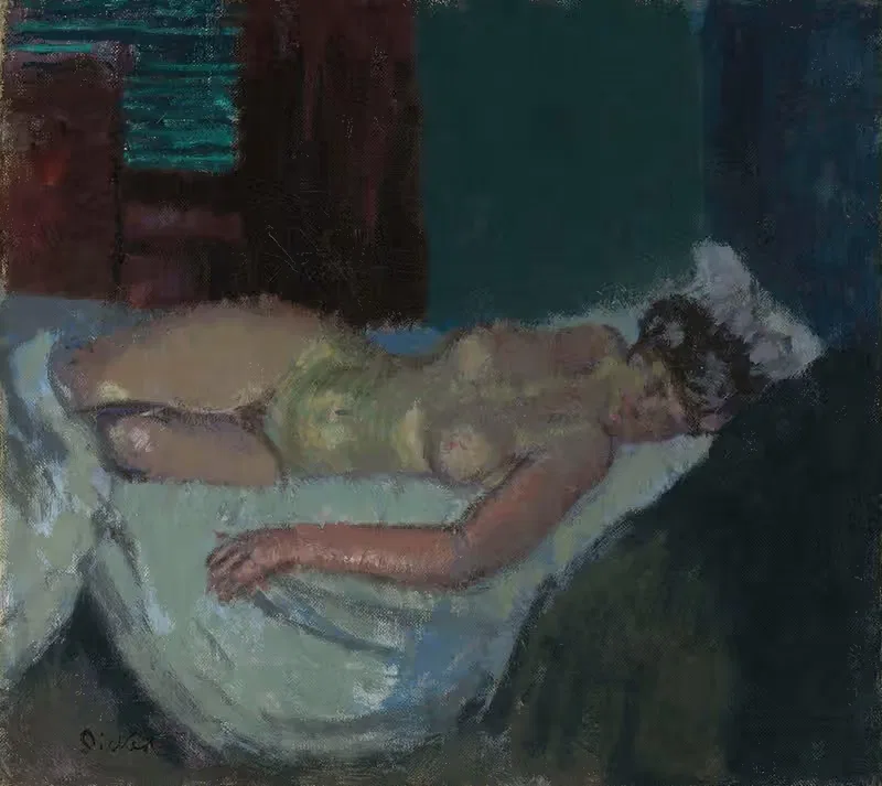Ню на Мортингтоне by Уолтер Ричард Сикерт, 1907 — digital art print download
