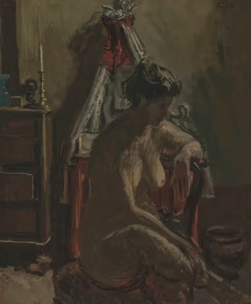 Умывальник с лентами by Уолтер Ричард Сикерт, 1903-1904 — digital art print download