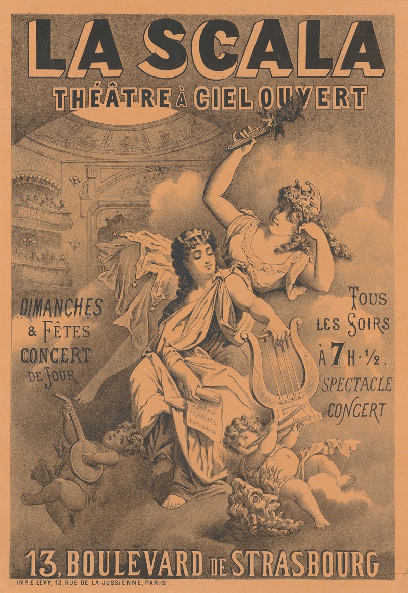 La Scala, théâtre à ciel ouvert — Imp. Emile Lévy