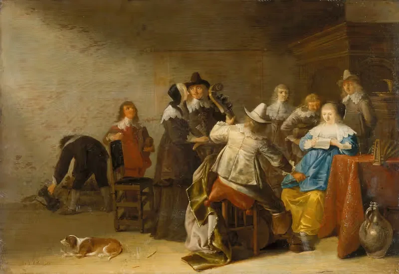 Company of Music-Makers — Anthonie Palamedesz.