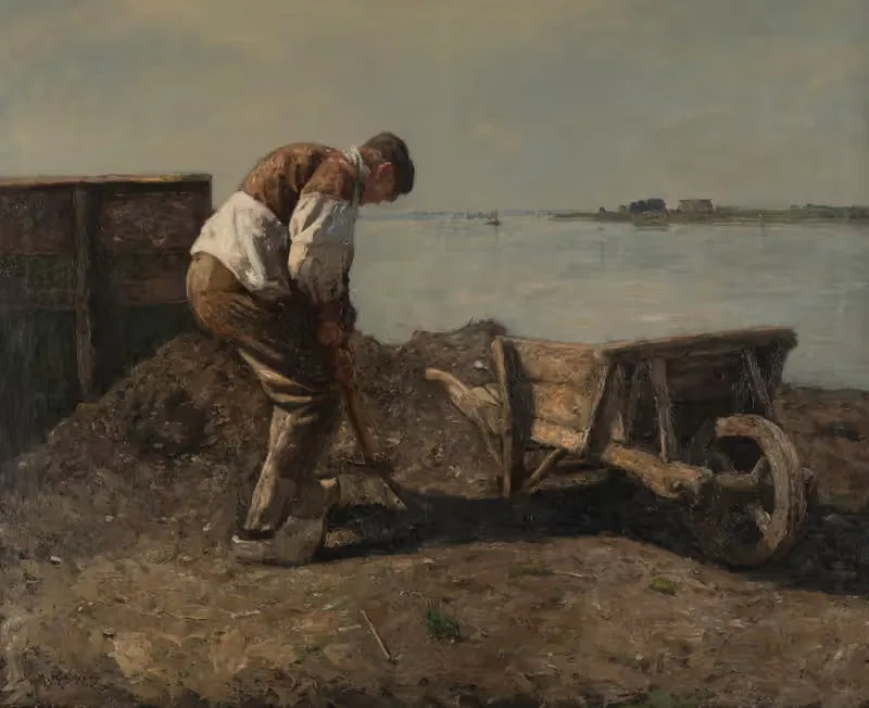 Дневной работник by Бернард Колдевей — digital art print download