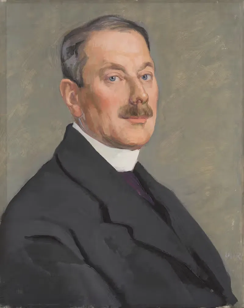 Portrait of Prof. Herxheimer — Ottilie Wilhelmine Roederstein