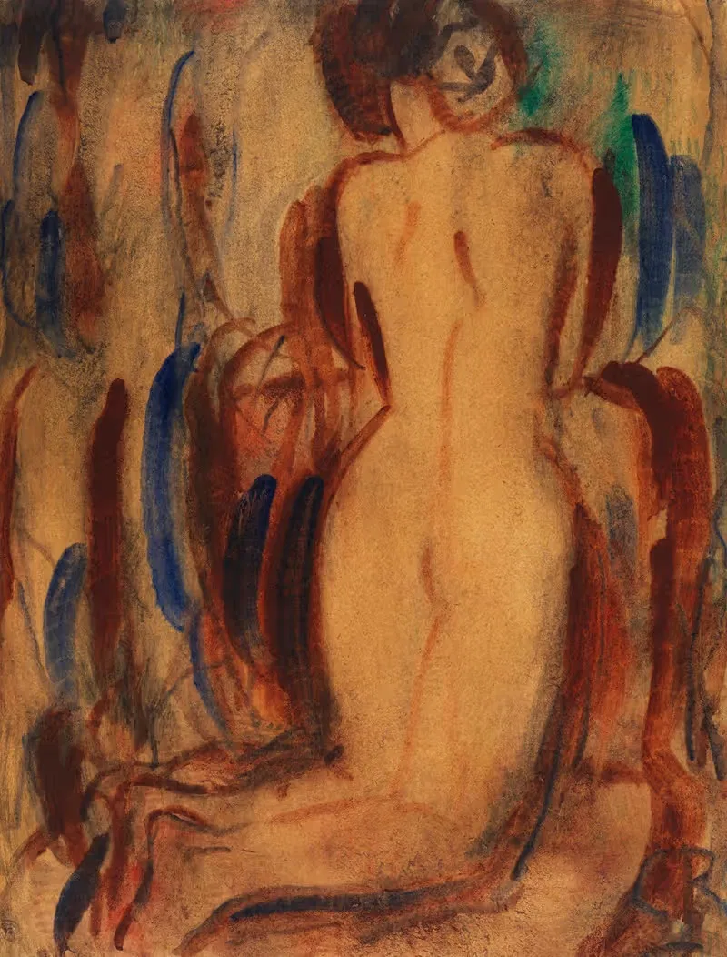 Княжеский акт by Кристиан Рольфс, 1920 — digital art print download