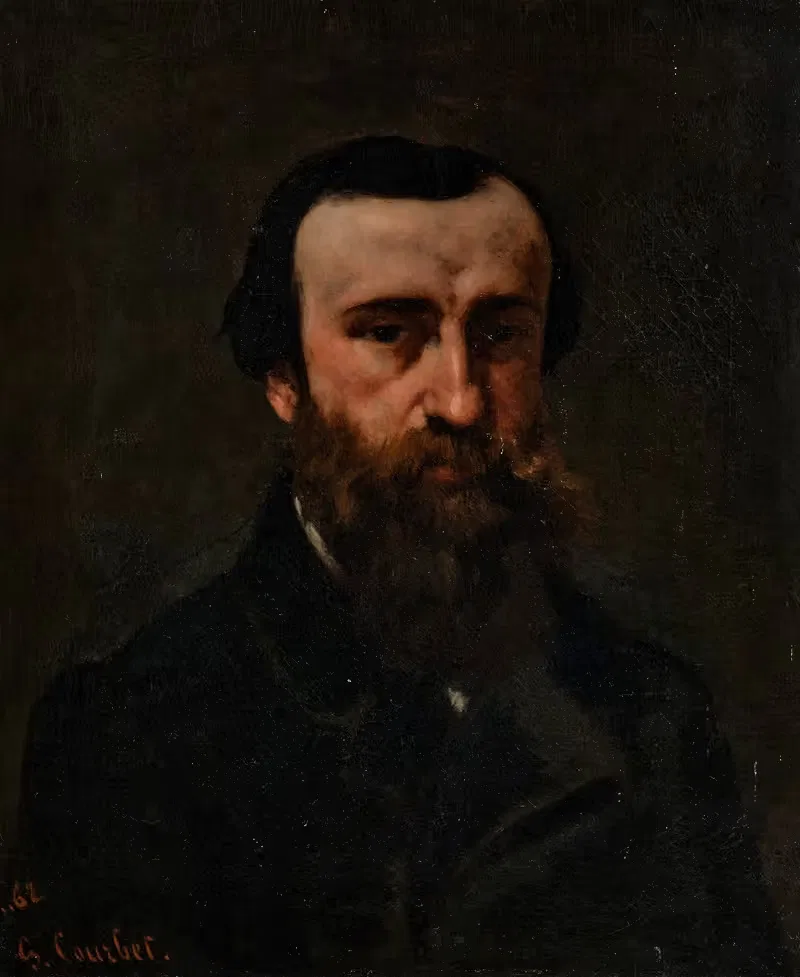 Portrait of M. Nicolle — Gustave Courbet