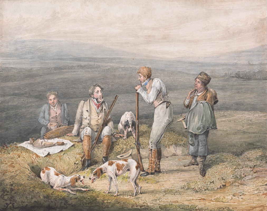 Grouse Shooting; The Wrong Sort by Henry Thomas Alken — digital art print download
