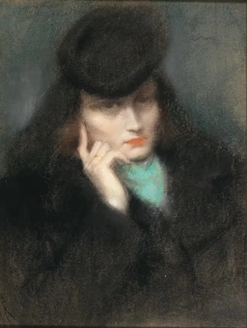 Portrait of a lady — József Rippl-Rónai
