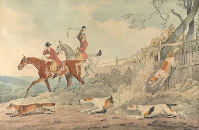 Foxhunting: Near the Death — Edwin Cooper
