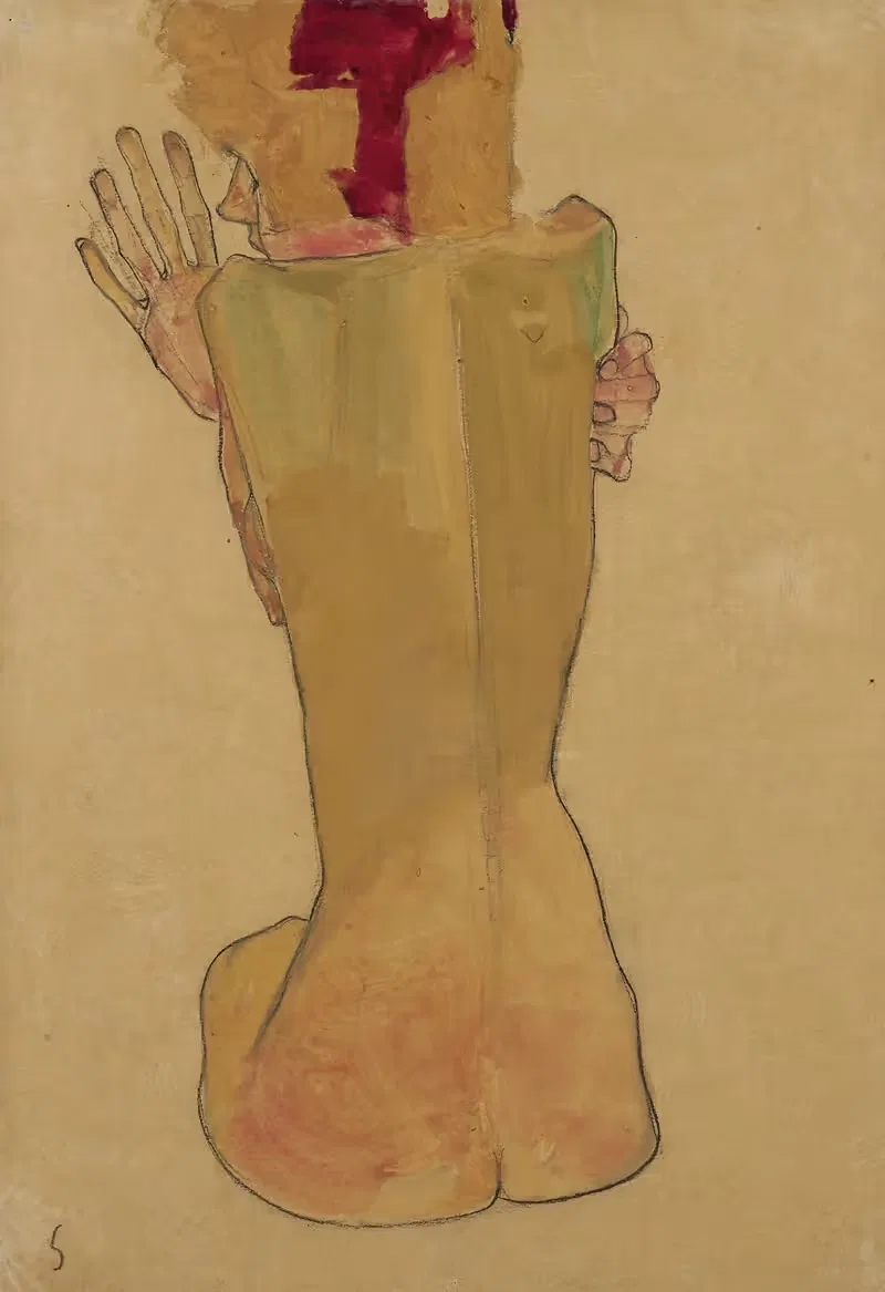 Study of the Artist's Sister — Egon Schiele
