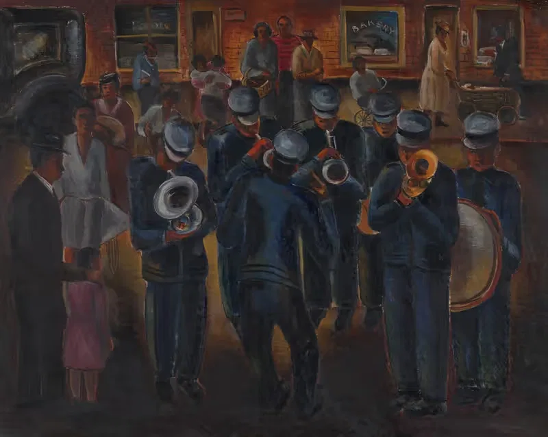 Jenkins Band/Orphan Band (Harlem) — Malvin Gray Johnson