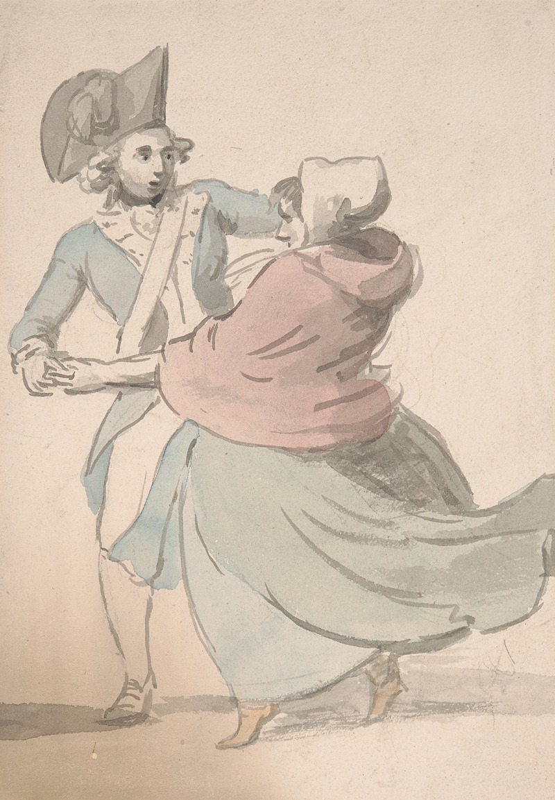 Couple Dancing by Nathaniel Dance Holland — digital art print download