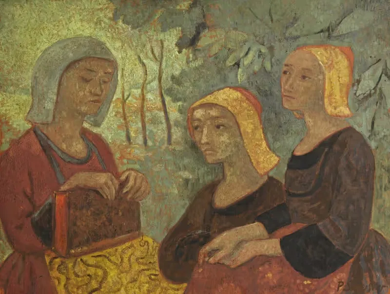 Бретонка с книгой — Поль Серюзье