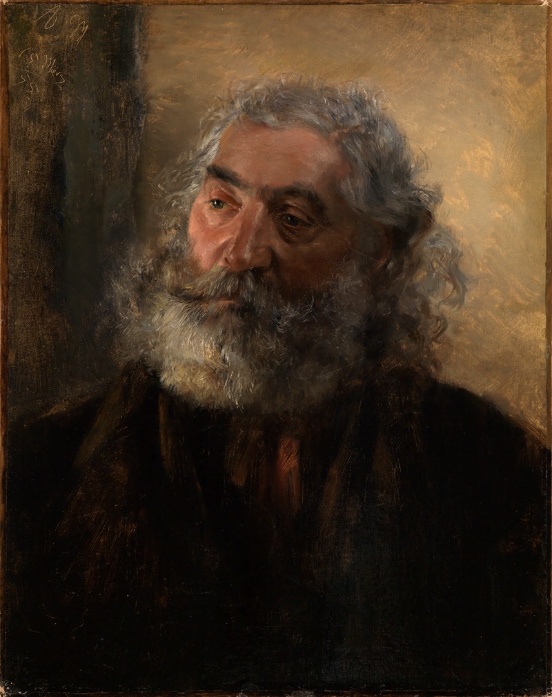 Эскиз головы by Адольф фон Менцель, 1855 — digital art print download