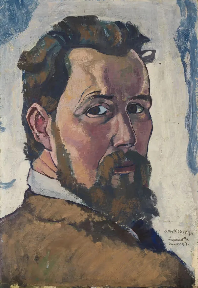 Selbstbildnis by August Babberger, 1912 — digital art print download