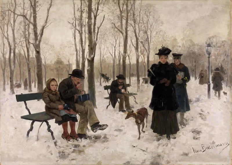 Что рассказывает улица by Ханс Бахман, 1889 — digital art print download