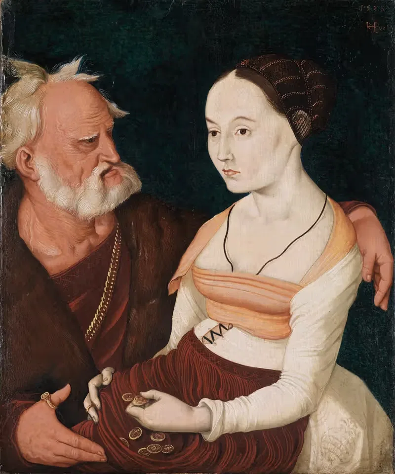Неровная любовная пара by Ханс Бальдунг, 1528 — digital art print download