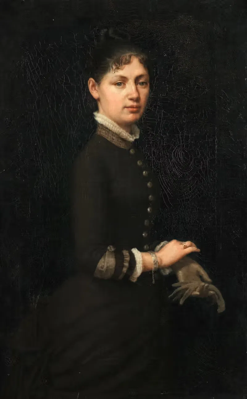 Portrait of a lady — Jules Marie Sevestre