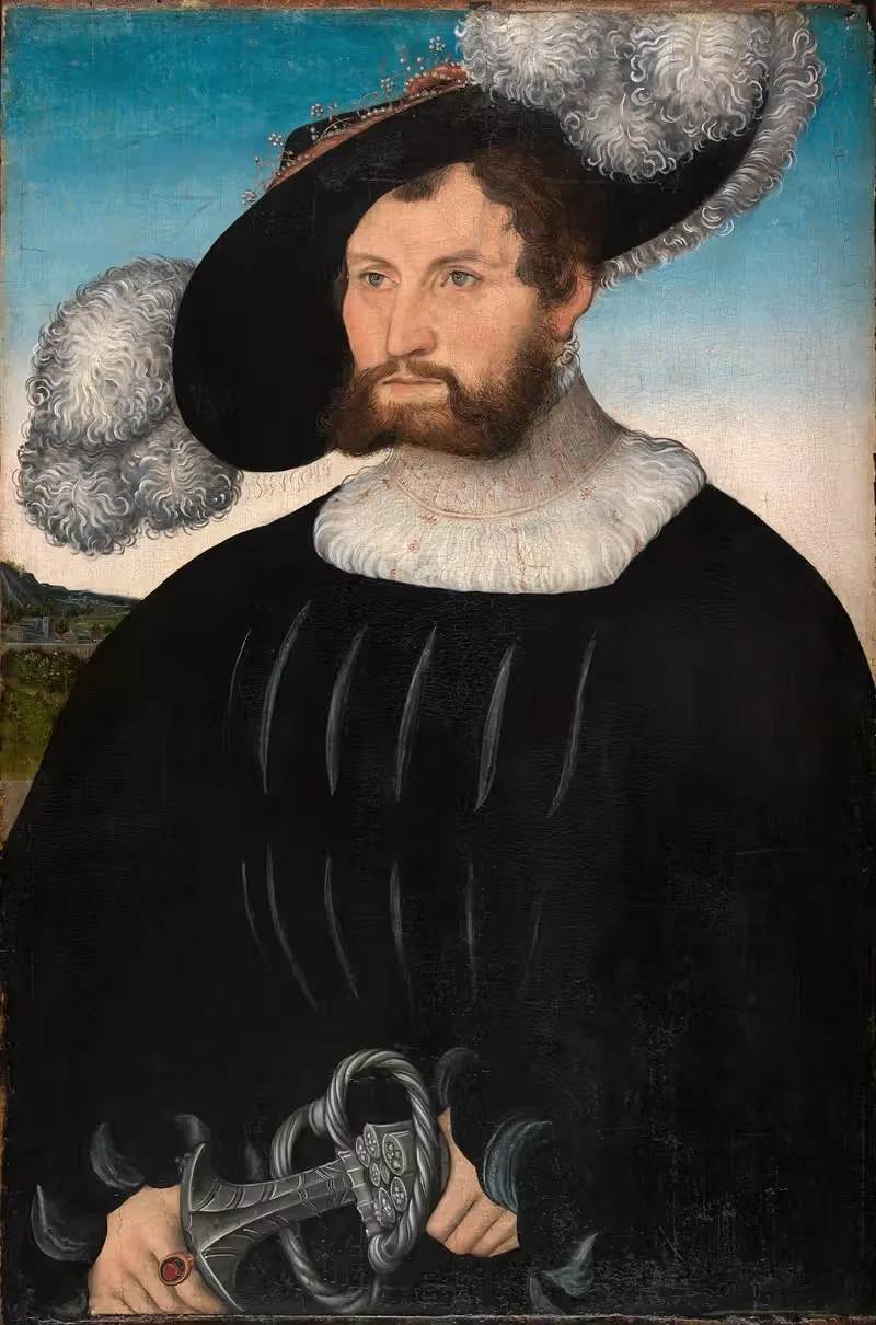 Bildnis des Herrn A. von Rechenberg — Lucas Cranach the Elder