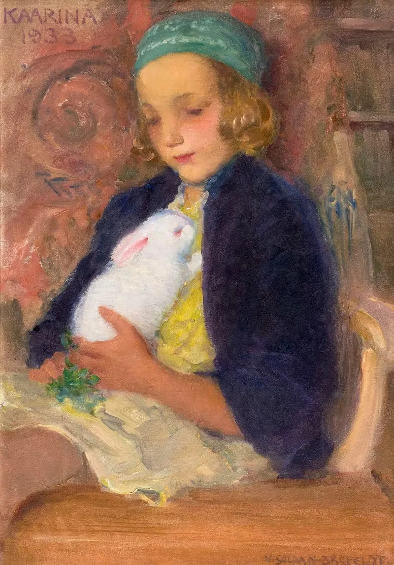 Каарина Антинтютяр by Венни Солдан-Брофельдт, 1933 — digital art print download