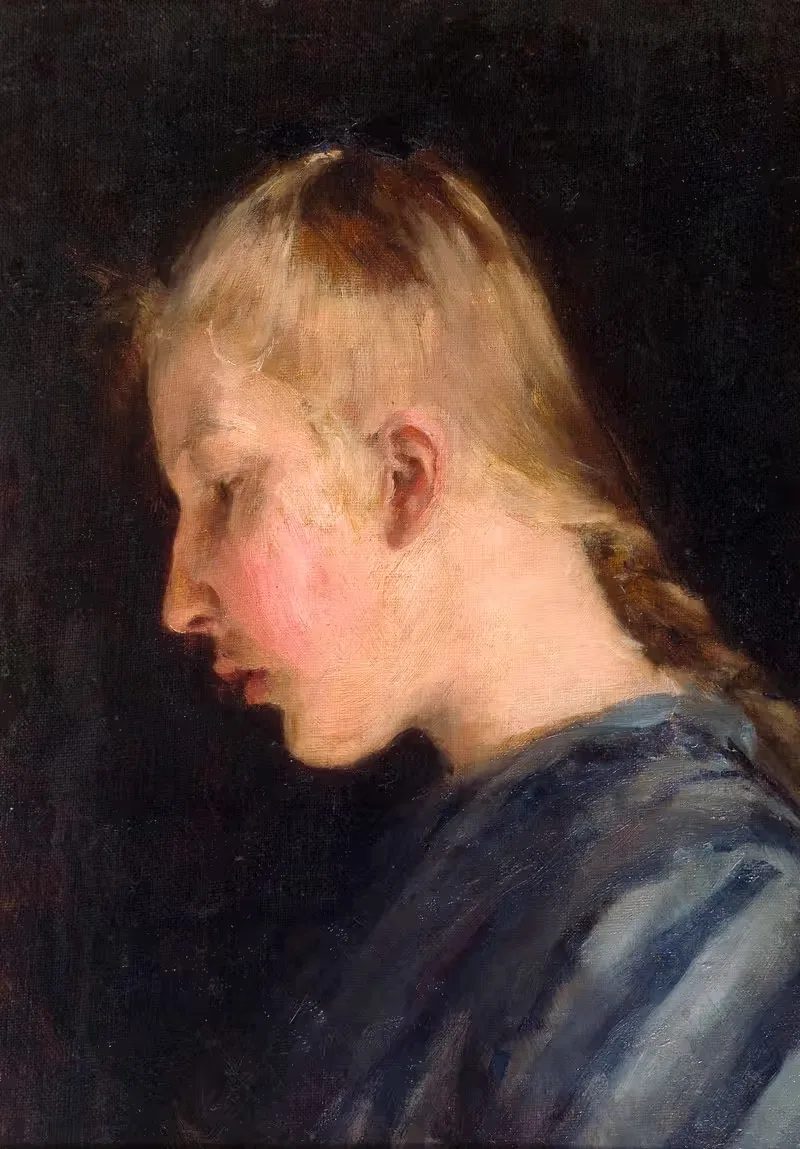 Portrait of Sister — Venny Soldan-Brofeldt