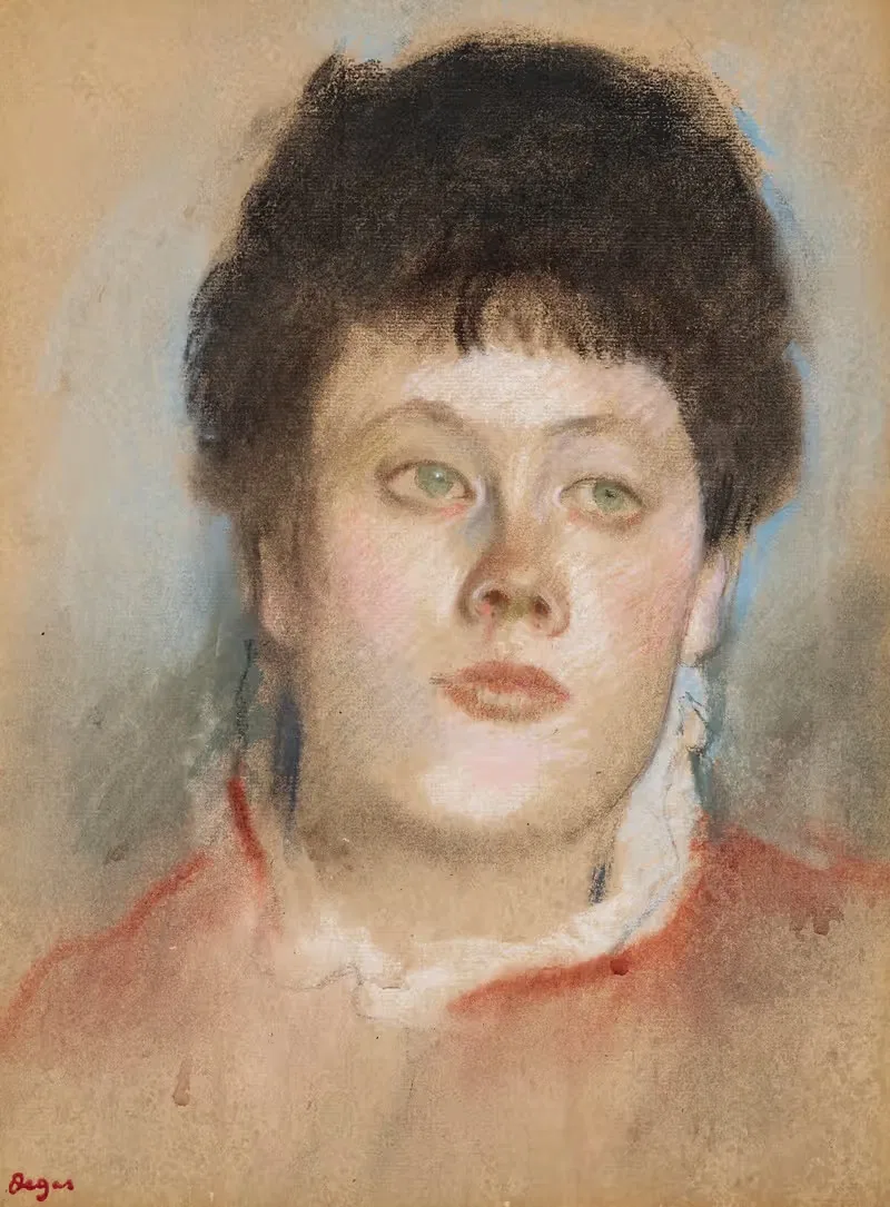 Portrait de femme — Edgar Degas