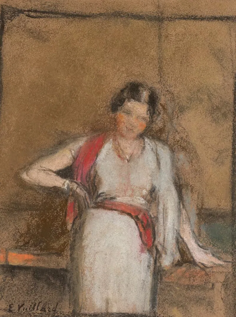 Étude pour le portrait de Madame Freyssinet — Édouard Vuillard