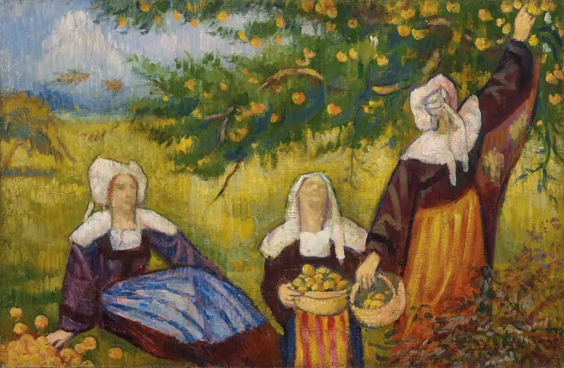 Сборщицы яблок by Эмиль Бернар, 1939 — digital art print download
