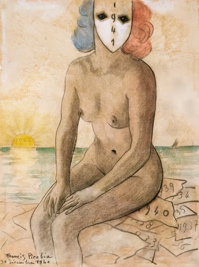 Французская победа by Франсис Пикабия, 1940 — digital art print download