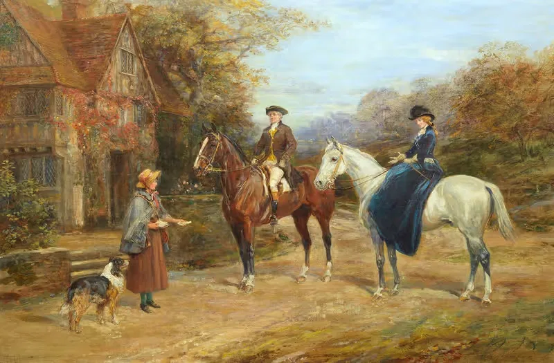 The letter by Heywood Hardy — digital art print download
