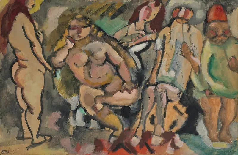 В Тунисе by Жюль Паскин, 1921 — digital art print download