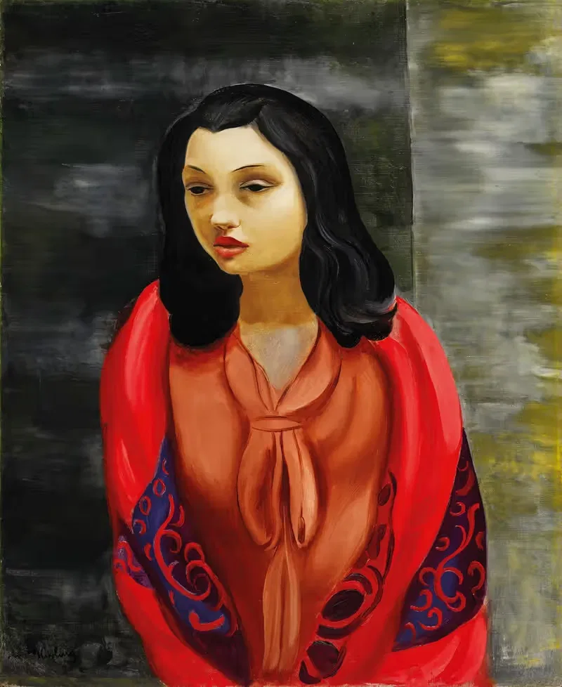 Молодая девушка by Моис Кислинг, 1928 — digital art print download