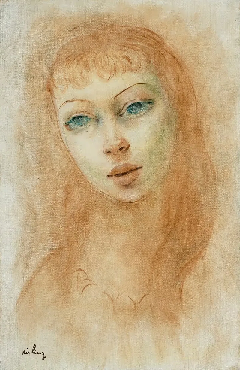 Portrait de femme — Moïse Kisling