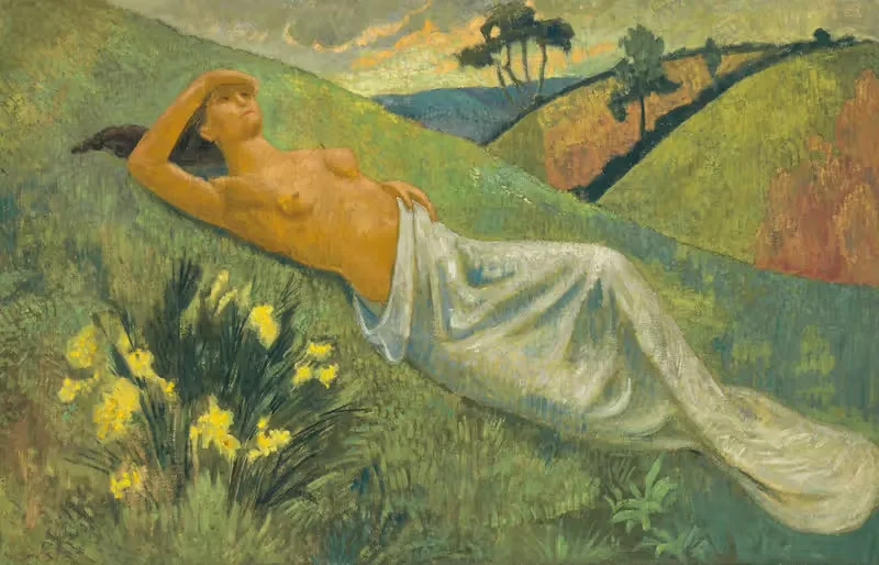 Валькирия в отдыхе by Поль Серюзье, 1906 — digital art print download