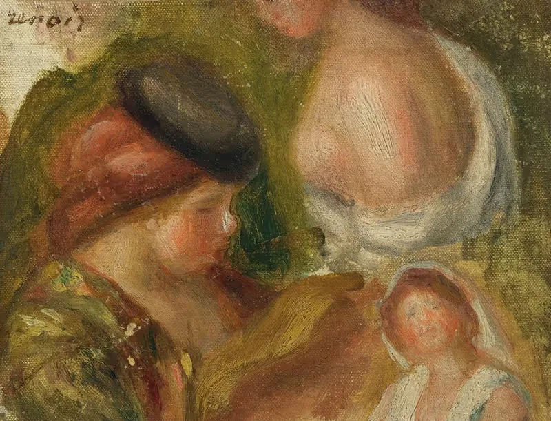 Этюды женщин by Пьер-Огюст Ренуар, 1898 — digital art print download