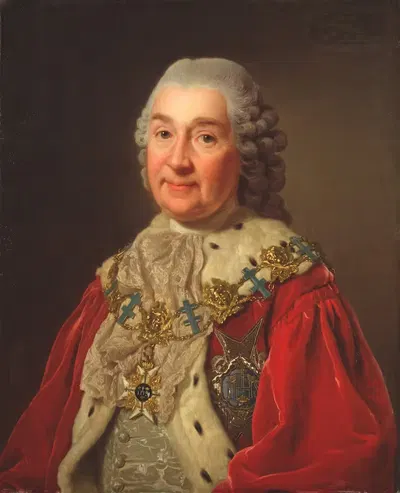 Карл Фредрик Шеффер (1715-1786), граф и государственный советник by Александр Рослин, 1715-1786 — digital art print download