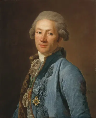 Кристофер Богислав Зибет by Александр Рослин, 1784 — digital art print download