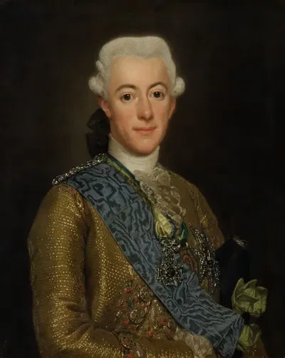 Король Густав III Шведский by Александр Рослин, 1775 — digital art print download