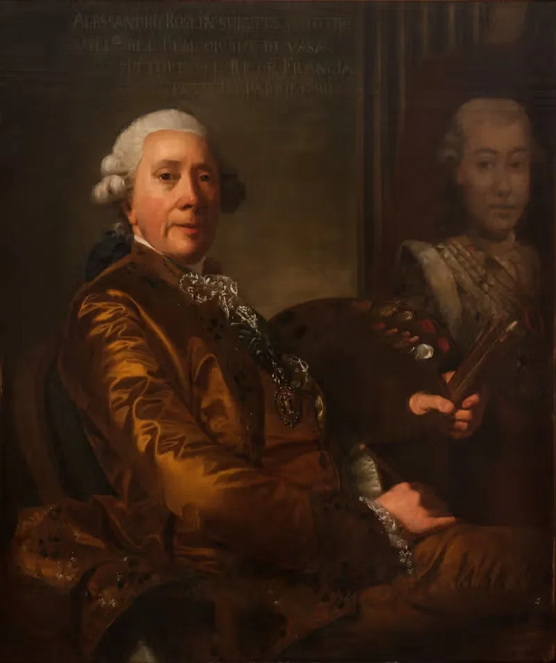 Self-portrait — Alexander Roslin