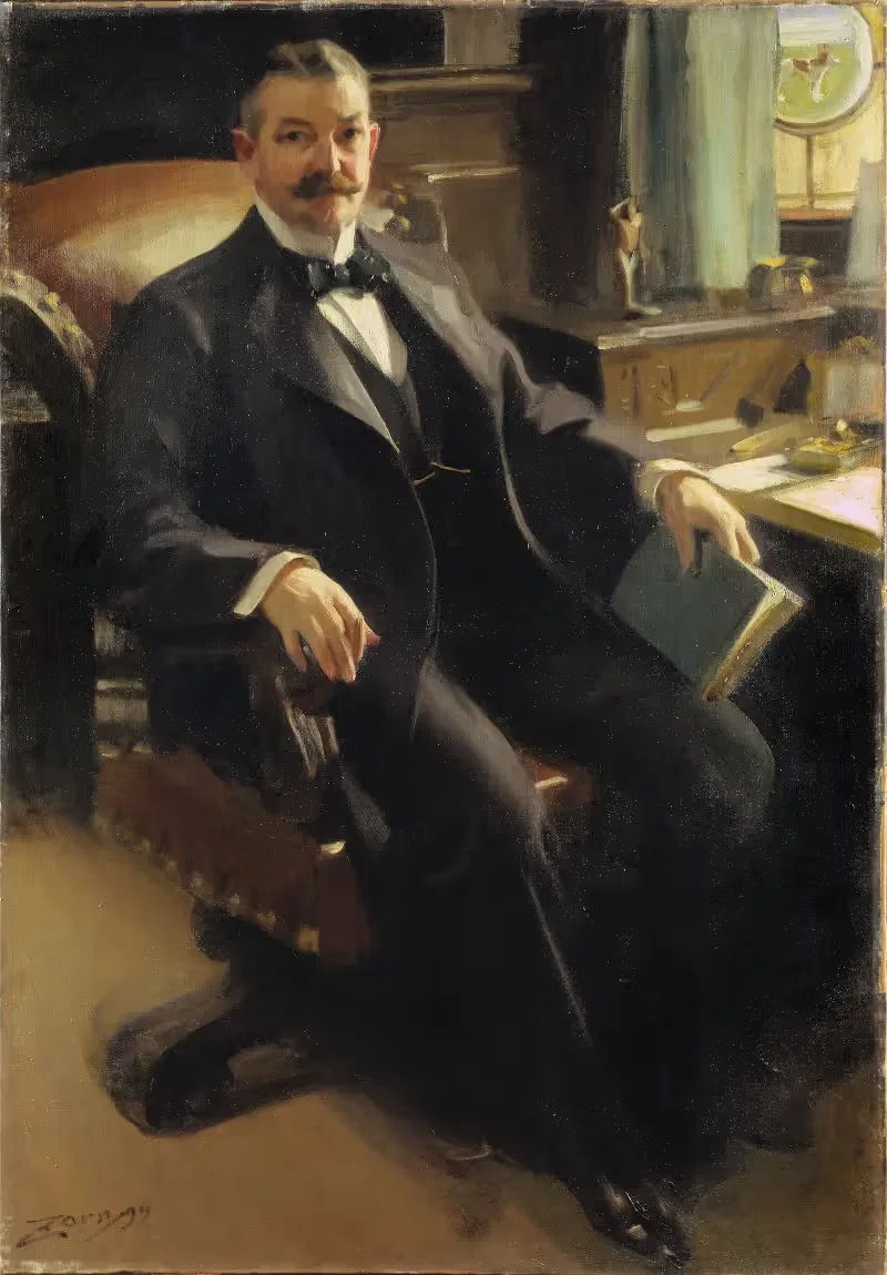 Мистер Генри Клей Пирс by Андерс Зорн, 1899 — digital art print download