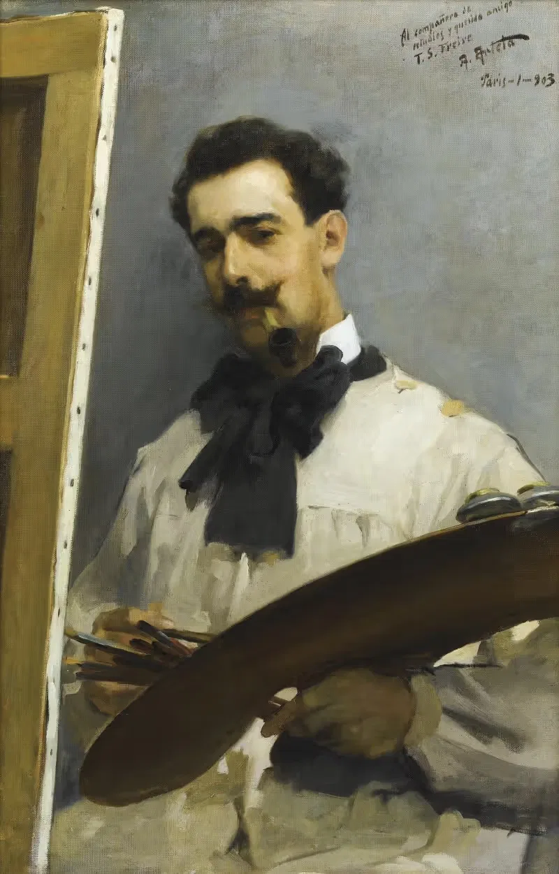 Портрет художника by Аурелио Артета, 1903 — digital art print download