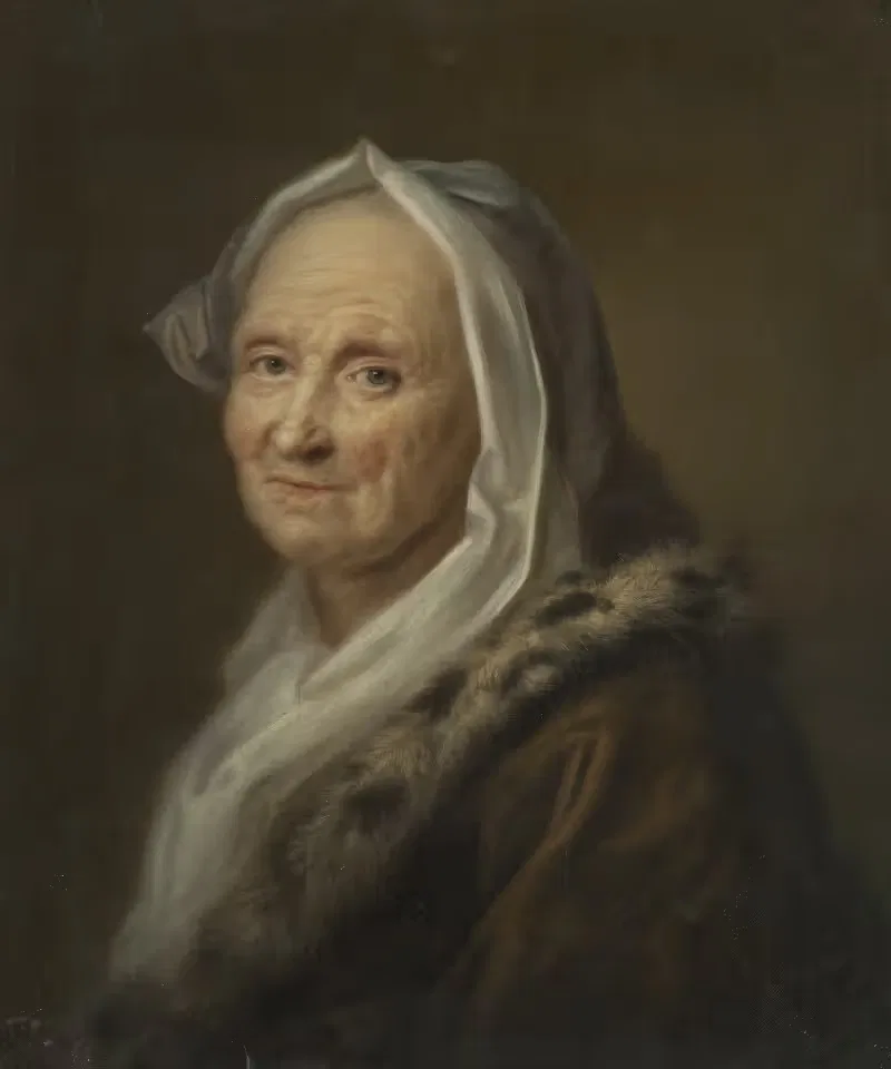 Portrait of an Old Lady — Balthasar Denner