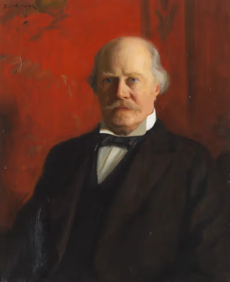 Portrait of a man — Bernhard Österman