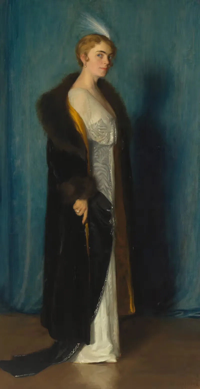 Portrait of Hilda Österman — Bernhard Österman