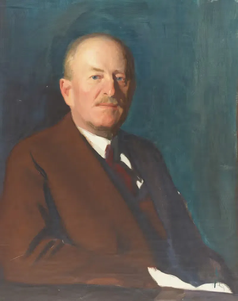 Sketch, Baron Silfverskiöld by Bernhard Österman, 1931 — digital art print download
