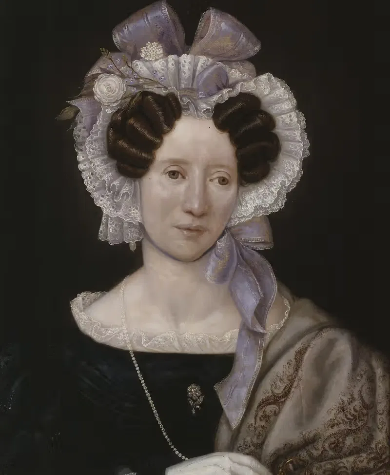 Beata Bendix, née van Reis by Carl Peter Mazer, 1836 — digital art print download